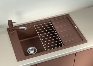 Кухонная мойка Florentina Липси 780 P песочный